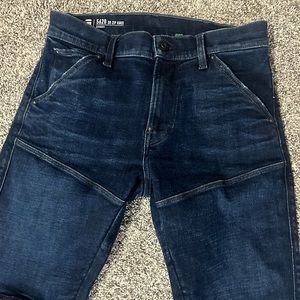 Brand: G-Star Raw Color: Dark Blue Denim  Size: 27/32